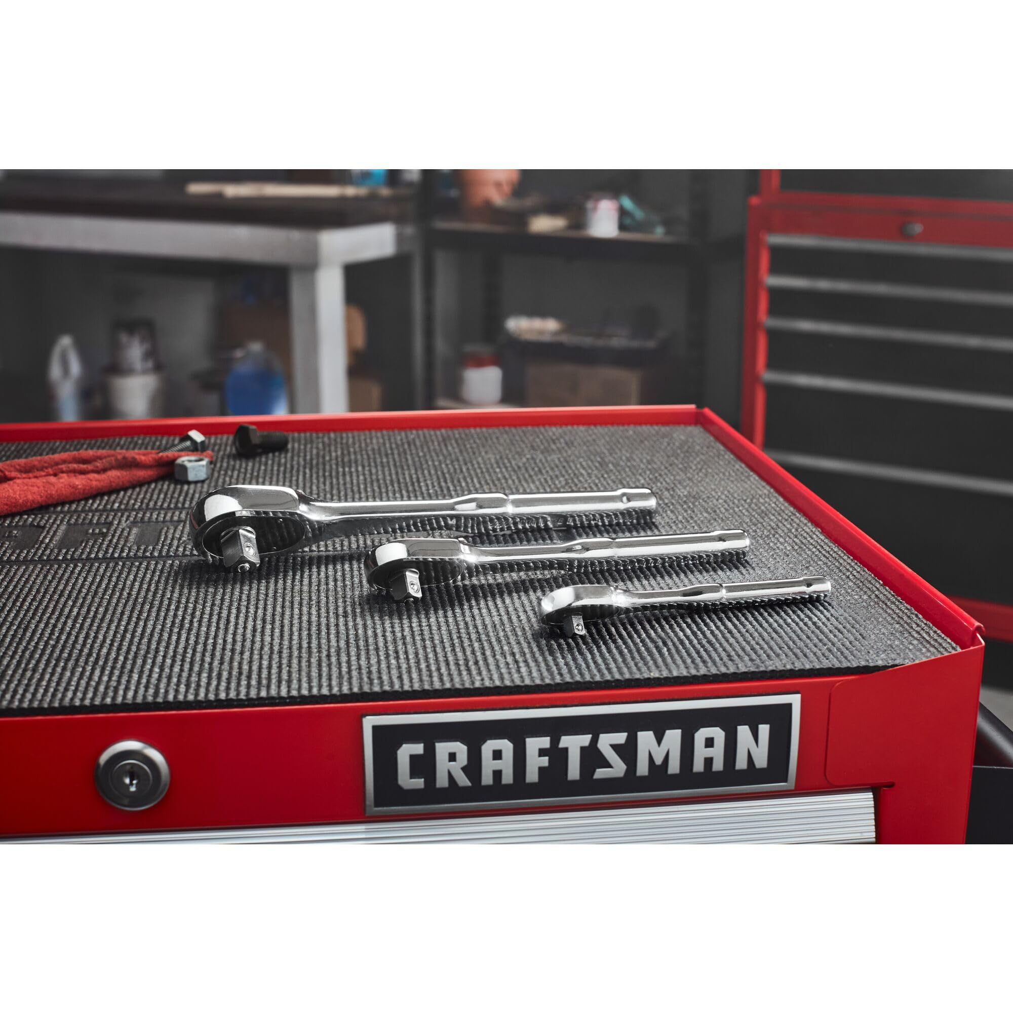 CRAFTSMAN Low Profile Ratchet, 1/4 Inch Drive, 72 Tooth